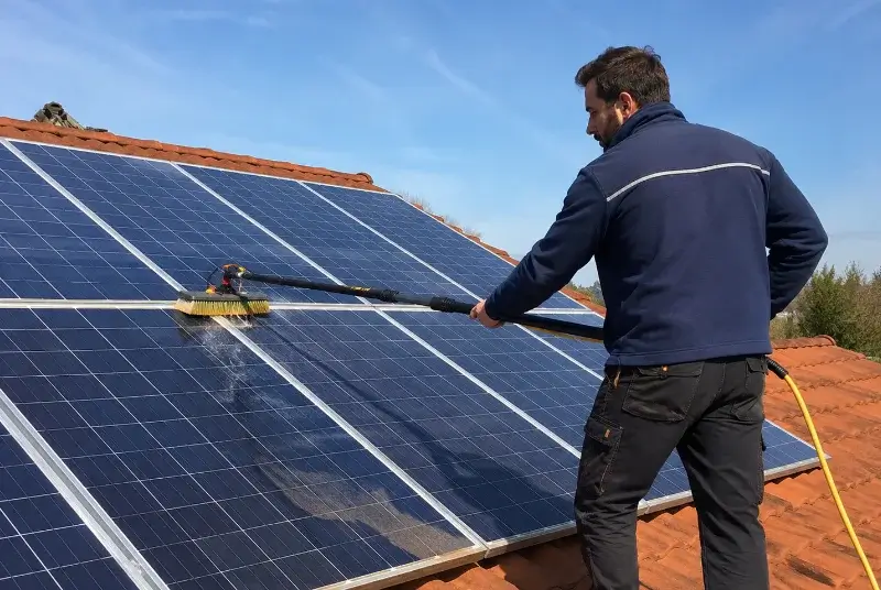 Nettoyage et entretien de panneaux solaires à Saint-Seurin-de-Prats